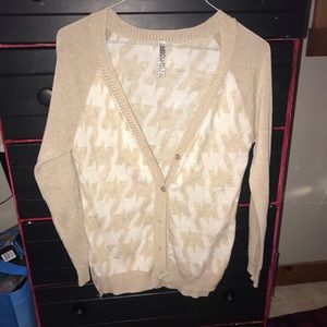 Houndstooth Cardigan